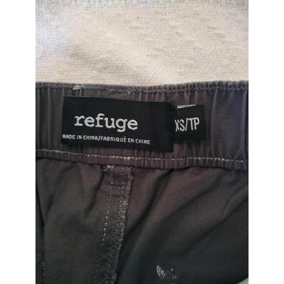 NWT Women's Refuge Gray cargo rocker pants size XS Grunge, Skateboard, Hippie - Picture 3 of 15